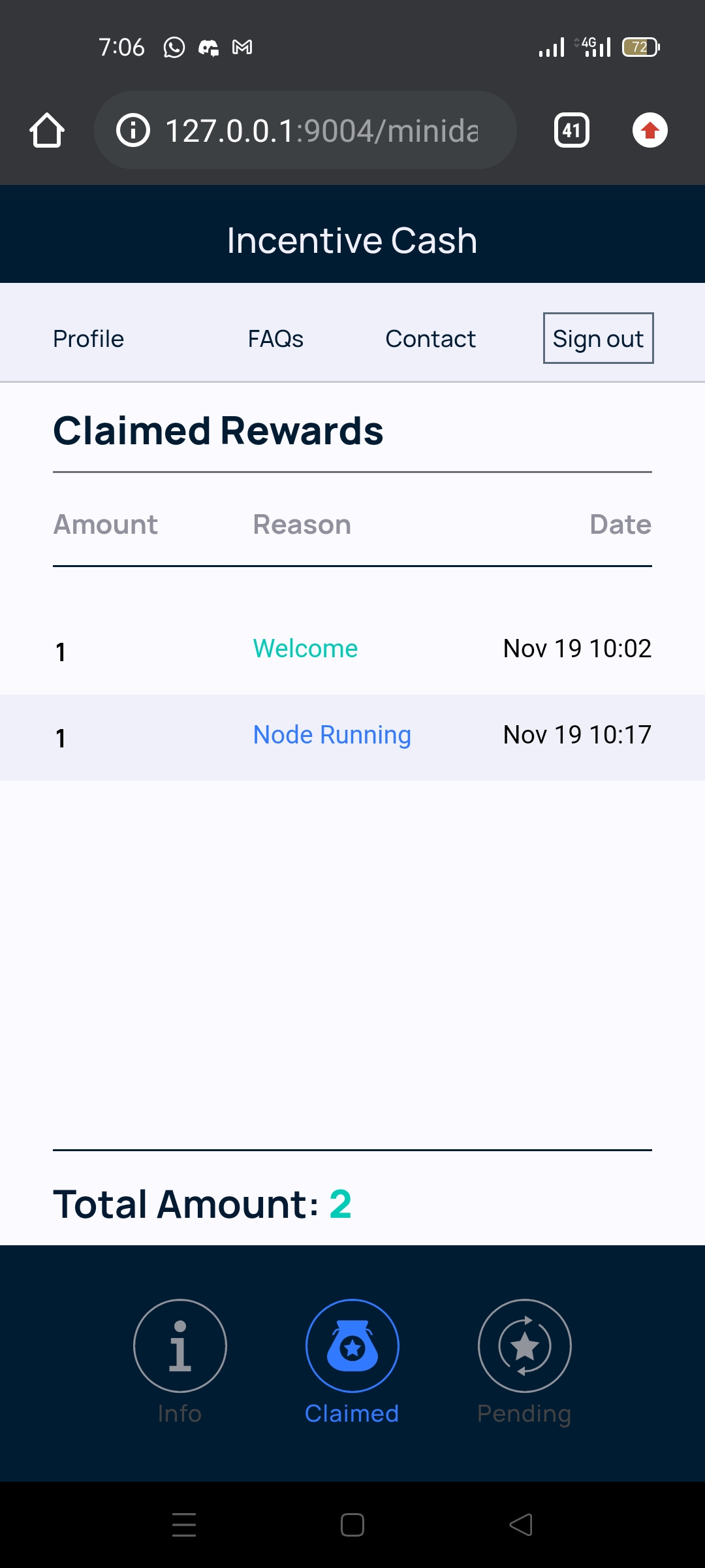 Incentive Cash · Issue #526 · minima-global/Minima · GitHub