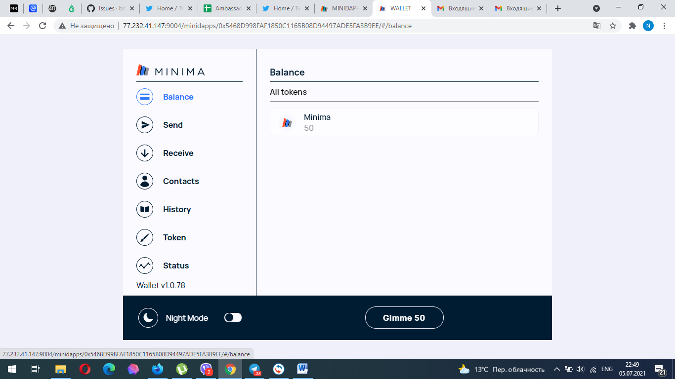 bug report · Issue #324 · minima-global/Minima · GitHub